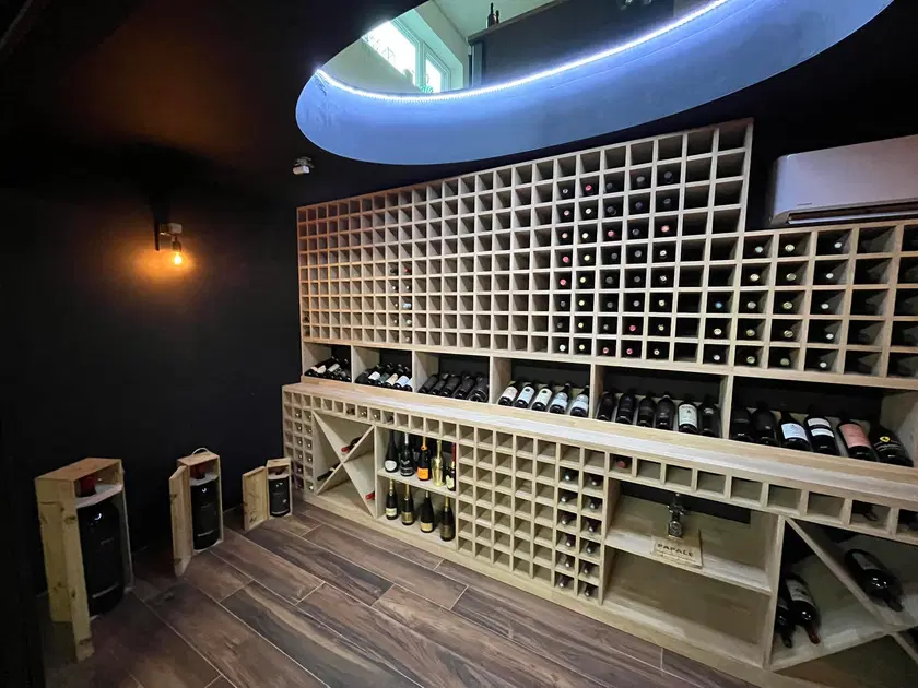 Cave à vin en chêne massif