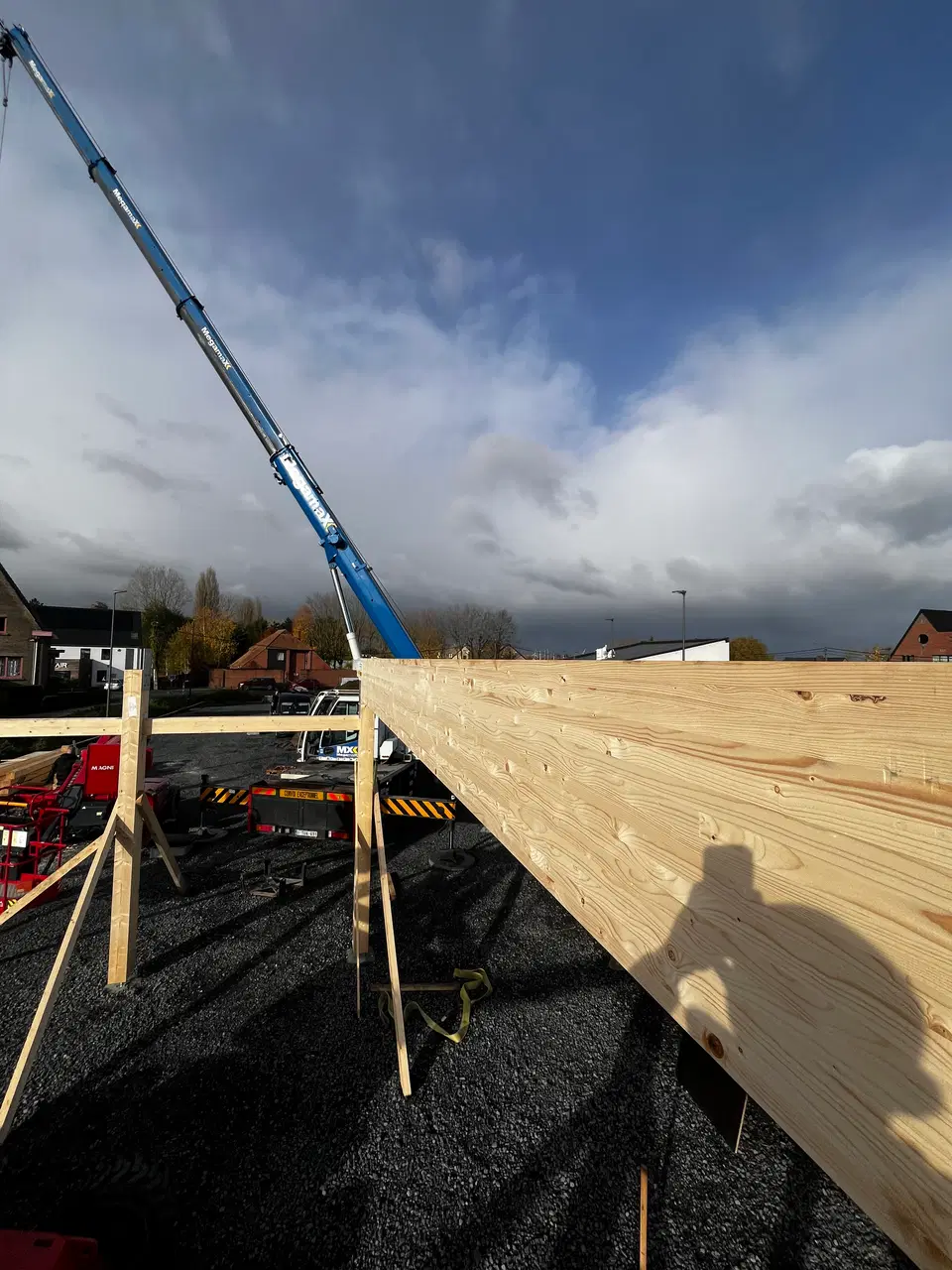 Halle de Toscane — au début du chantier