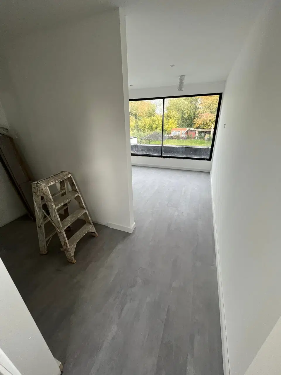 Un parquet posé dans un appartement neuf