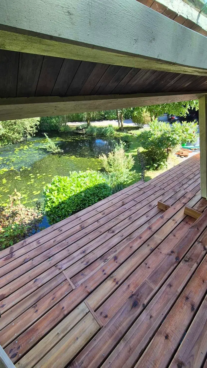 Remplacement d’un plancher de terrasse