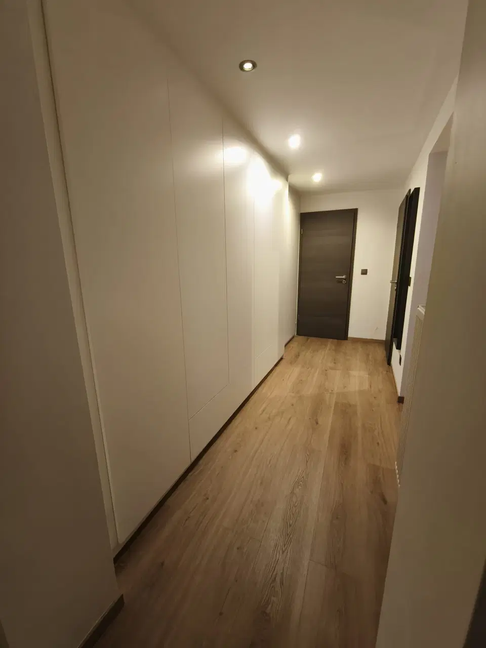 Vestiaire sur mesure — pendant les travaux